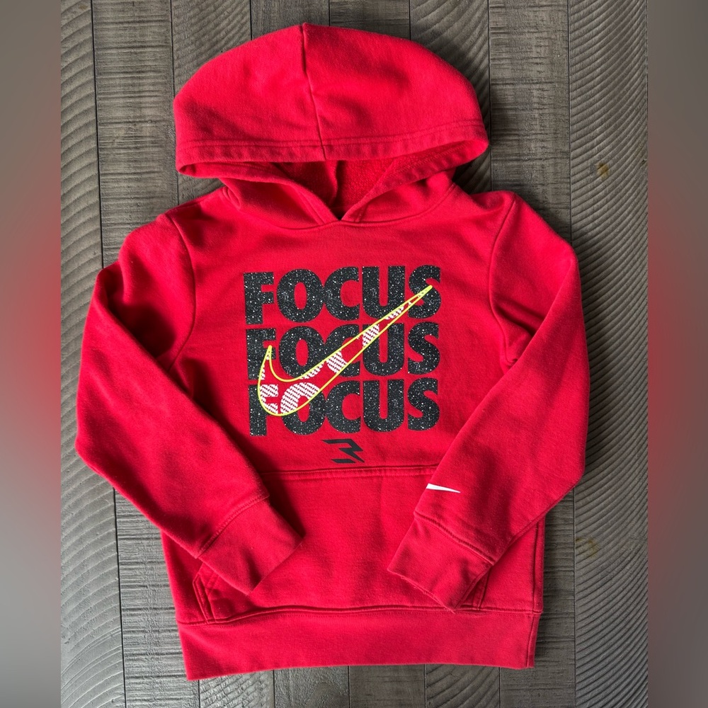 Nike Focus 3 Brand - Russell Wilson Graphic Hoodie Youth Size Small (8-10 years)